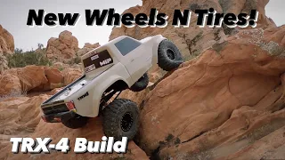 TRX-4 Build pt. 4 Wheels and Tires!