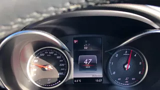 2016 Mercedes-Benz C220d Coupe 0-100 acceleration 4K