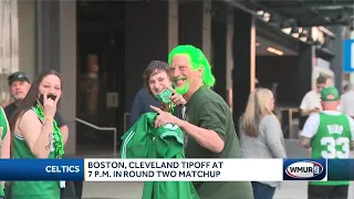 Celtics fans ready for series against Cleveland