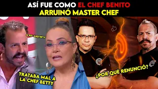 Así fue como el Chef Benito arruino Master Chef