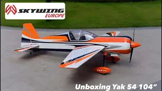 Skywing Yak 54 104“ Orange/blue / Unboxing / Skywing Europe / by Tim Kossmann