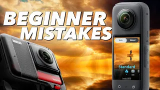 Top 360 Camera Beginner Mistakes | Insta360 X3, X2 & ONE RS