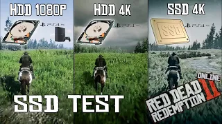 PS4 Pro SSD Upgrade.. Worth it??? (Comparison RDR2)