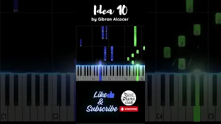 Idea 10 - by Gibran Alcocer - SeeMusic Piano Tutorial - bestpianocla6  #piano #pianotutorial #shorts