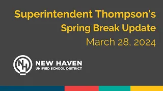 Superintendent's Spring Update 2024