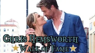 Chris Hemsworth 💕 Elsa Pataky - Walk of Fame  🗓 May 22, 2024 #chrishemsworth #elsapataky #walkoffame