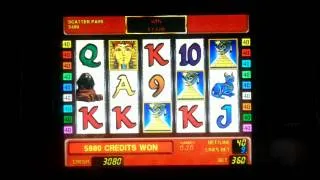 Pharaoh's gold 2 gaminator slot 1100 euros win