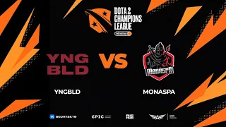 YNGBLD vs MonaspA, Winline D2CL Season 15, bo3, game 2 [Grom & Jam]