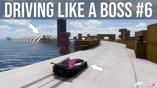 DRIVING LIKE A BOSS COMPILATION #6 - Forza Horizon 5 Ultimate Stunts!!