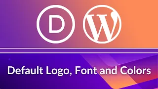 Divi Theme Tutorial: How to Change Logo, Change Default Font, and Set Default Colors!