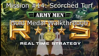 Army Men RTS mission #14(Scorched Turf) gold medal walkthrough