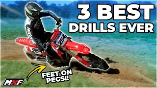 3 BEST Dirt Bike Drills EVER | Easiest way to get FAST