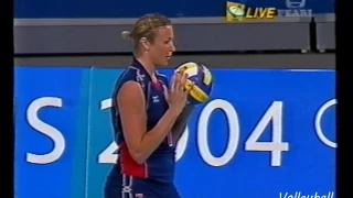 【Women Volleyball】【2004 Olympics】【China vs USA】【Preliminary】