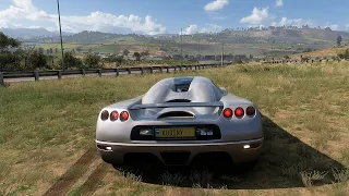 Koenigsegg CCX - Forza Horizon 5 |Logitech G29 gameplay - 4K 60FPS - Nvidia Geforce RTX 3090