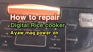 Digital Rice cooker repair