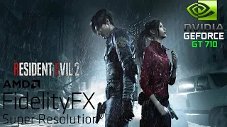 Resident Evil 2 New Update GT 710 with FSR Tested With A little secret to boost FPS