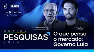 🔴 Genial Pesquisas | O que o mercado pensa: Governo Lula | JULHO