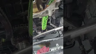 Mercedes 271 engine timing cover removal, timing chain replacement, timing components