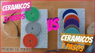 🔥como PULIR el GRANITO y MARMOL❗【ceramicos de 3 pasos VS 7 pasos】cual es MEJOR?⛔