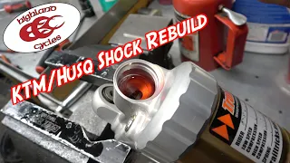 KTM XC Shock Rebuild | Husqvarna TX Shock Rebuild