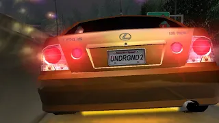 Need For Speed: Underground 2 Gameplay - Lexus IS 300 [60FPS]