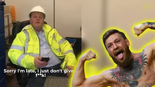 If Conor McGregor Worked On A building Site (Parody)