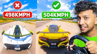 THIS SUPER CAR IS FASTER THAN JESKO! [504 KMPH] 😱  Hennessey F5 - Forza Horizon 5 | LOGITECH G29