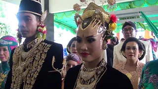 Panggih Temu Temanten Gagrag Ngayogyakarta, Wedding  Rasty & Arwan 6 April 2018