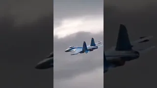 SU-27 Take Off Full Afterburner