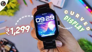 ₹1,199 OMG CURVED DISPLAY 🔥 UNVEILING BOULT TRAIL SMARTWATCH * METAL STRAP SMARTWATCH :)