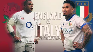 England vs Italy | Live Reaction | Six Nations 2021 | RugbyPass Fan Zone