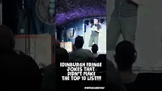 My Funniest jokes of The Edinburgh Fringe 2023 #shortsvideo