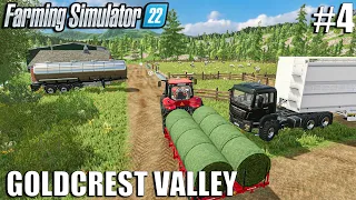 THE SHEEP HAVE ARRIVED | Goldcrest Valley | Episode #4 | Farming Simulator 22