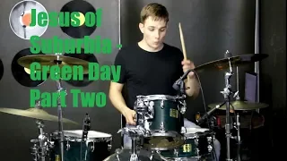 Jesus of Suburbia Drum Tutorial Part 2 - Green Day