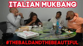 Couples Rules: Italian Mukbang | #TheBaldandTheBeautiful| That Chick Angel TV