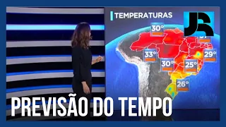 Confira a previsão do tempo no país para o fim de semana