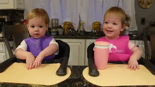 Twins try steak and eggs