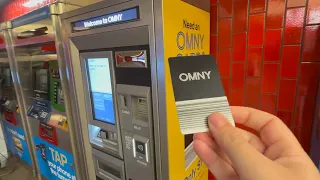 OMNY: New info in November 2023 (new fare caps, vending machines!)