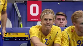 2018 Men's WFC - SWE v SUI (Semi-final) (with audio)