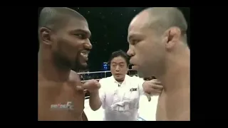 The legendary 4 fight streak between wanderlei silva vs rampage jackson no edit