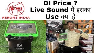 Aerons DI-100 Price & Use in Live Shows