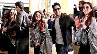 Kiara Advani And Sidharth Malhotra Make Their First Public Appearance After Marriage!