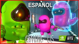 Mini Crewmate y Mamá Fantasma en AMONG US - Animación Español