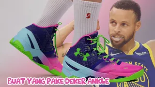 Cocok Buat yang Pake Ankle Support - Under Armour Curry 2 Review