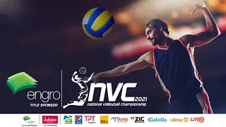 Engro National Volleyball Championship 2021 - Day 6 - Quarterfinals - Match 35 - Wapda vs PAF