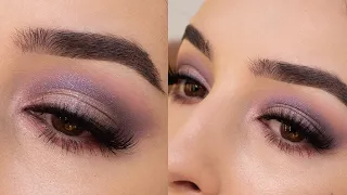 Smokey Eye Tutorial With Huda Beauty Rose Quartz  Palette