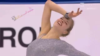 Nice 2012 ICE - LADIES FP -22/26- ORO Carolina KOSTNER - 31/03/2012