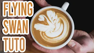 Latte Art Tutorial - Flying Swan