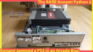 Konami Sold a PS2 for THOUSANDS! The Konami Python 2 PlayStation Based Arcade Board! Bemani and DDR!