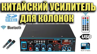 КИТАЙСКИЙ УСИЛИТЕЛЬ ЗВУКА 800W - Модель: BT-309A Обзор